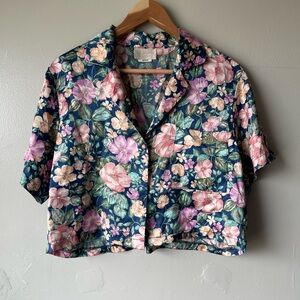 Vintage 90s California Dynasty (y2k) Floral Shirt